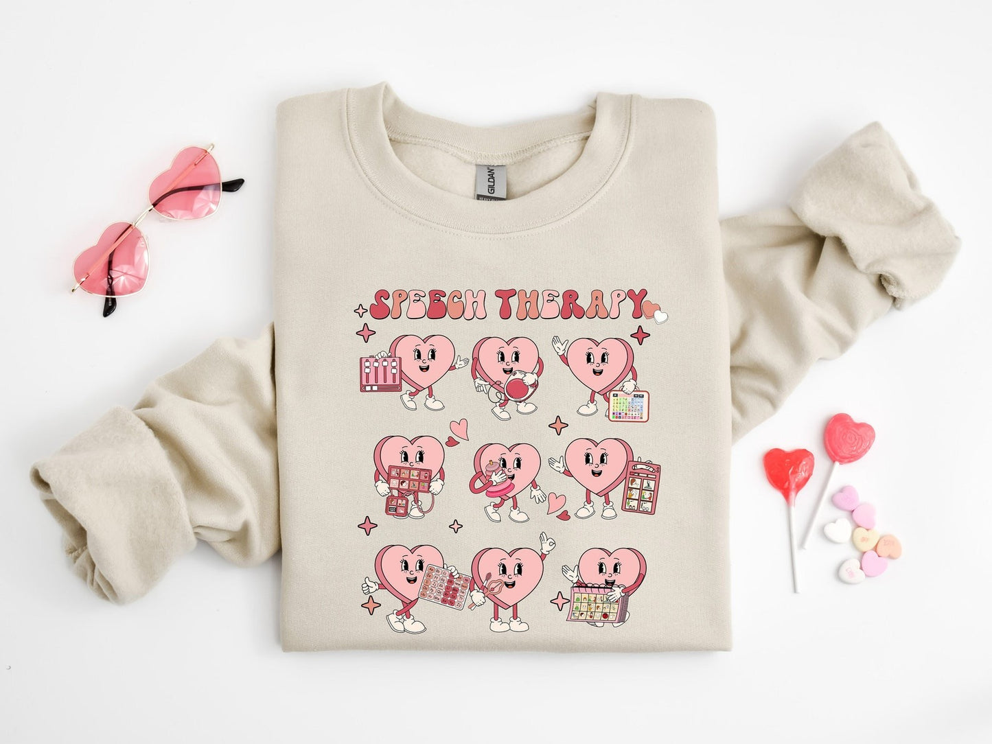SLP Valentines Day Shirt, Valentines Speech Therapy Shirt, Speech Language Pathology Crewneck, Love Language Tee, Social Life Sweatshirt